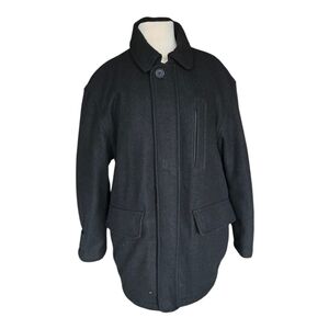 Weatherproof Men's Black Wool Coat Sz S